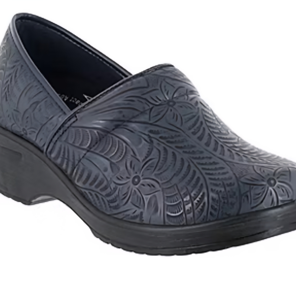 EASY WORKS Easy Street LYNDEE Womens 11 W Wide Nursing Shoes Work Comfort Clogs